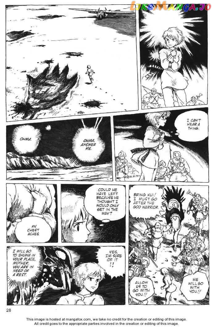 Nausicaä of The Valley of The Wind Chapter 18 - page 28