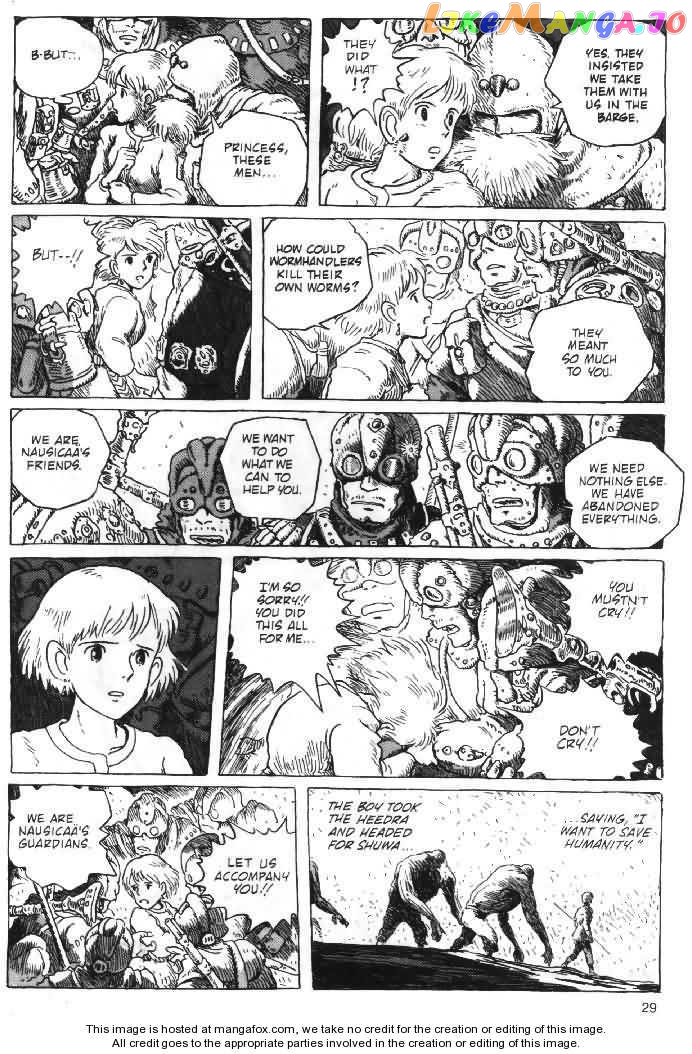 Nausicaä of The Valley of The Wind Chapter 18 - page 29