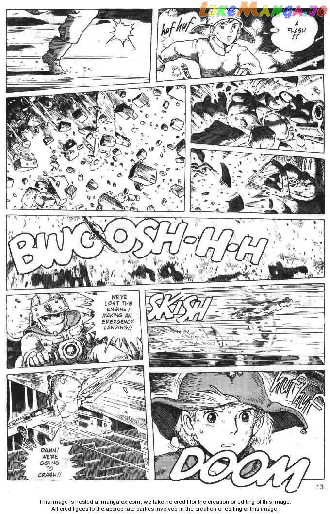 Nausicaä of The Valley of The Wind Chapter 19 - page 13