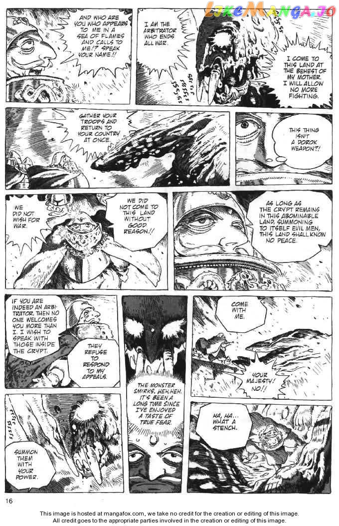 Nausicaä of The Valley of The Wind Chapter 19 - page 16