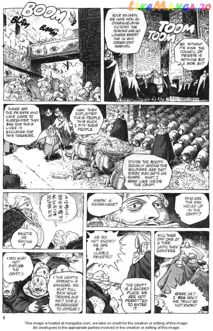 Nausicaä of The Valley of The Wind Chapter 19 - page 6