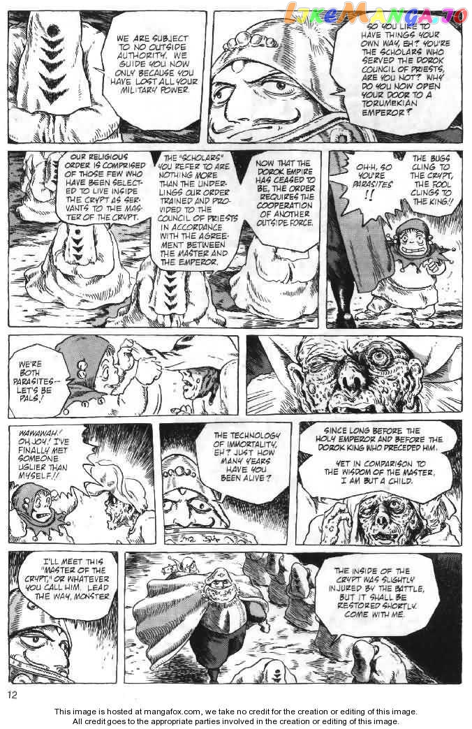 Nausicaä of The Valley of The Wind Chapter 20 - page 12