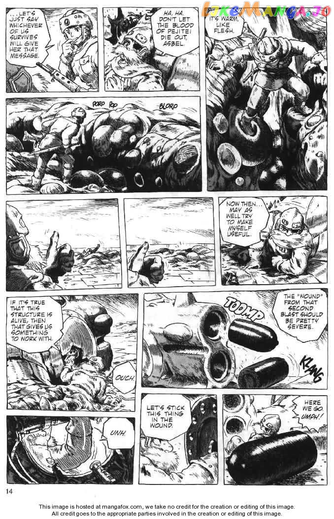 Nausicaä of The Valley of The Wind Chapter 20 - page 14