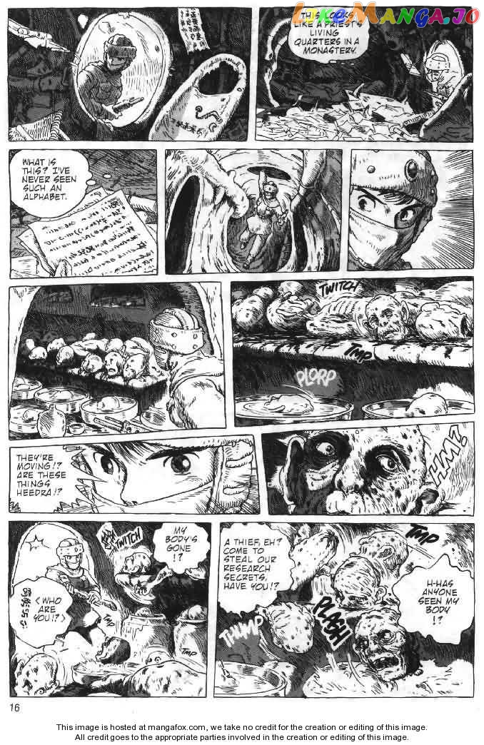 Nausicaä of The Valley of The Wind Chapter 20 - page 16