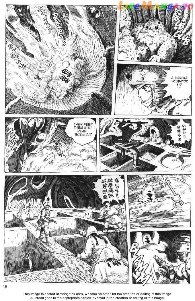 Nausicaä of The Valley of The Wind Chapter 20 - page 18