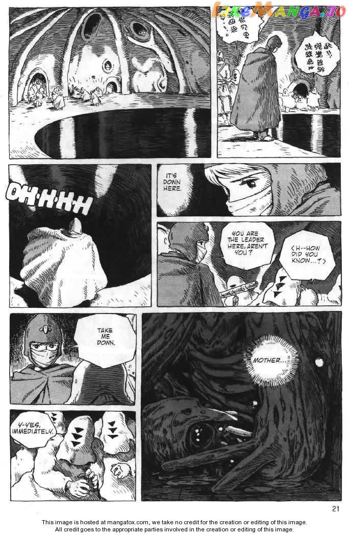 Nausicaä of The Valley of The Wind Chapter 20 - page 21