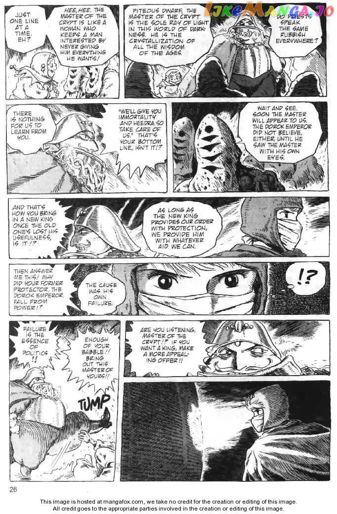 Nausicaä of The Valley of The Wind Chapter 20 - page 26