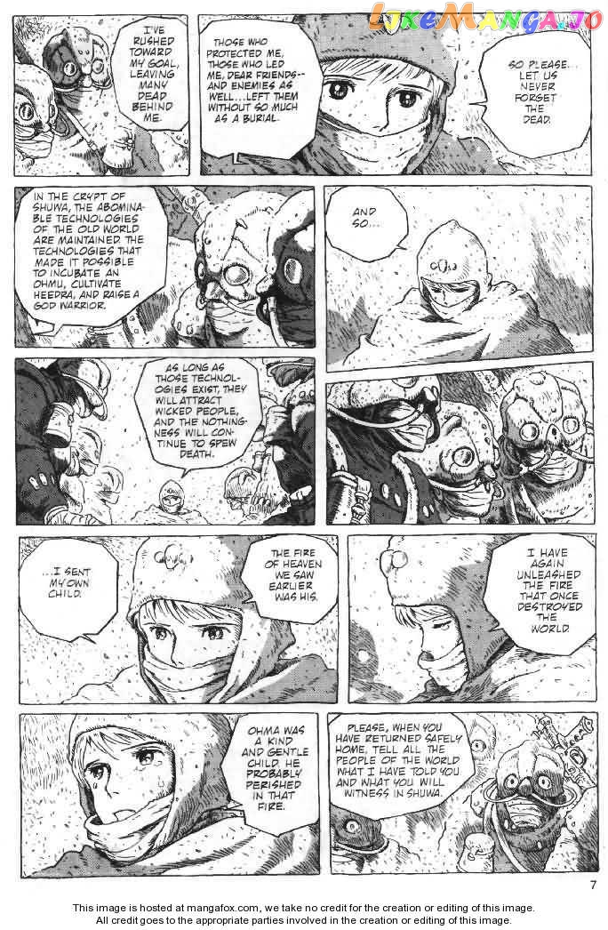 Nausicaä of The Valley of The Wind Chapter 20 - page 7