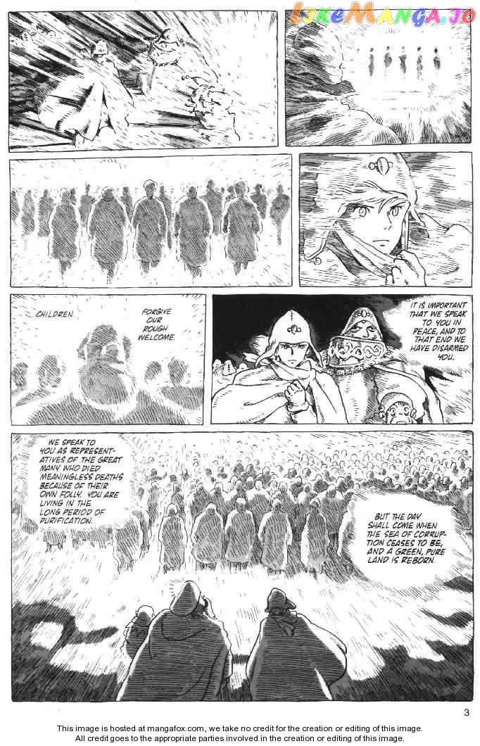 Nausicaä of The Valley of The Wind Chapter 21 - page 3