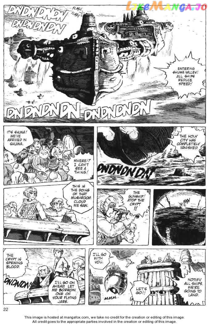 Nausicaä of The Valley of The Wind Chapter 21 - page 22