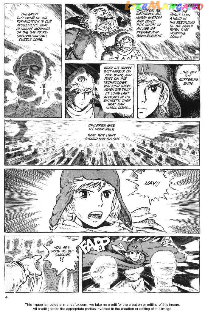 Nausicaä of The Valley of The Wind Chapter 21 - page 4
