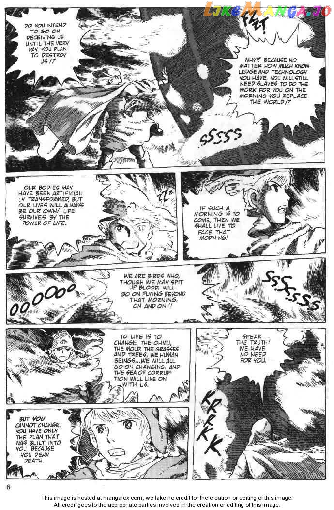 Nausicaä of The Valley of The Wind Chapter 21 - page 6