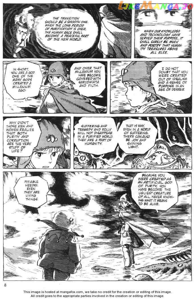 Nausicaä of The Valley of The Wind Chapter 21 - page 8