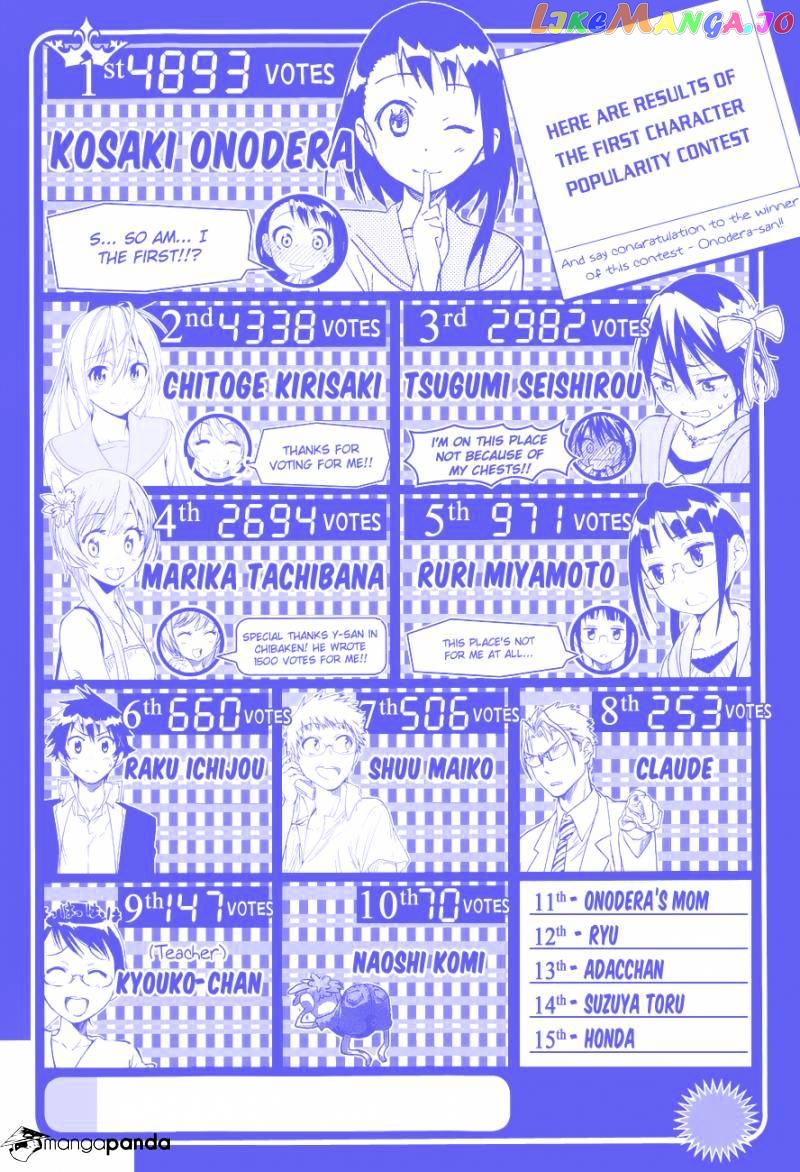 Nisekoi - Manga chapter 59 - page 4