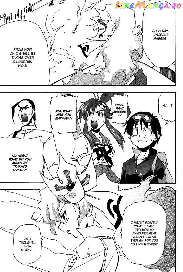 Tengen Toppa Gurren Lagann - Guren Gakuenhen chapter 5 - page 13