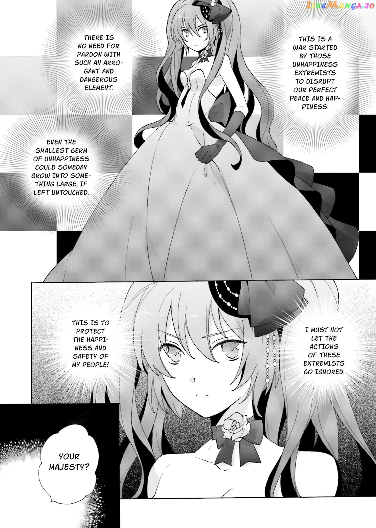 This is the Happiness and Peace of Mind Committee. chapter 2 - page 14