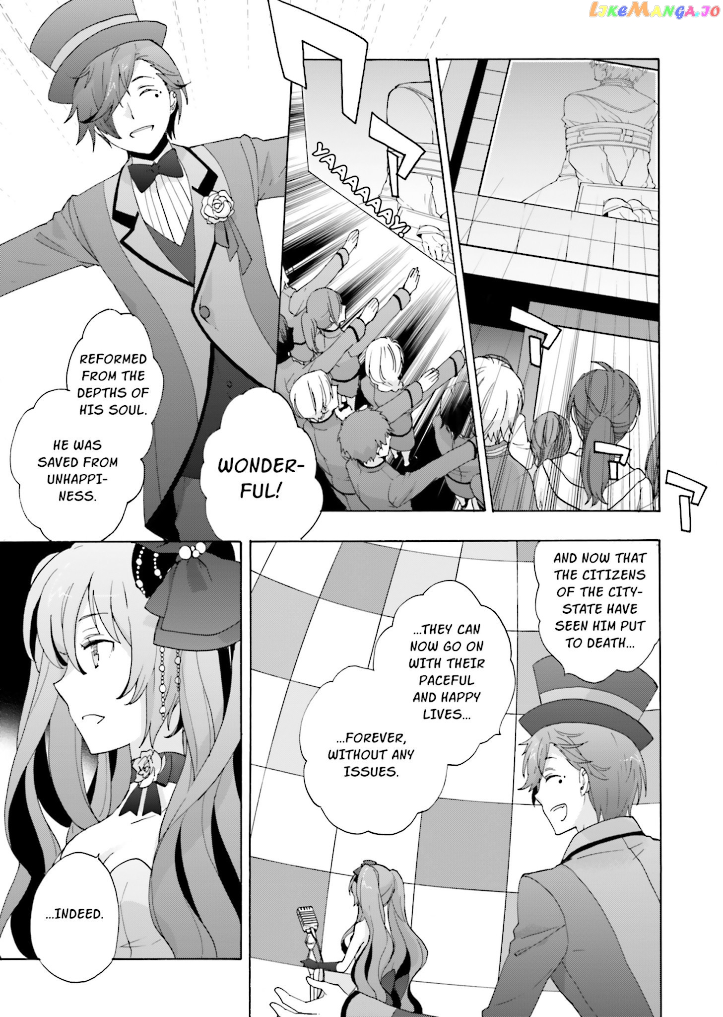 This is the Happiness and Peace of Mind Committee. chapter 2 - page 23