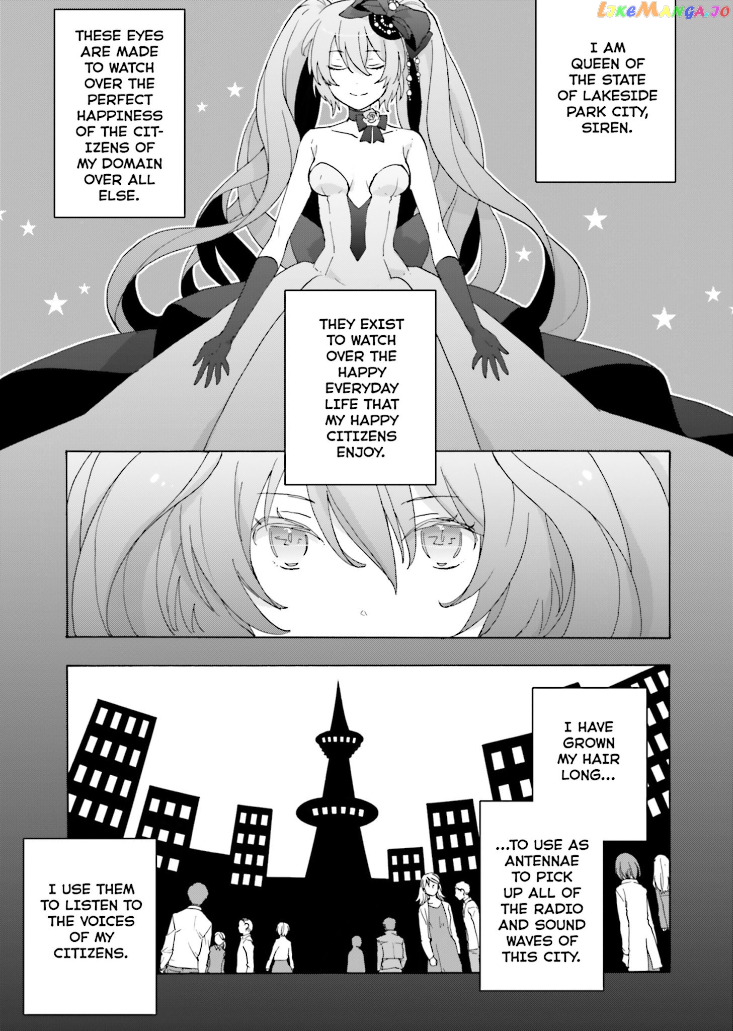 This is the Happiness and Peace of Mind Committee. chapter 2 - page 3