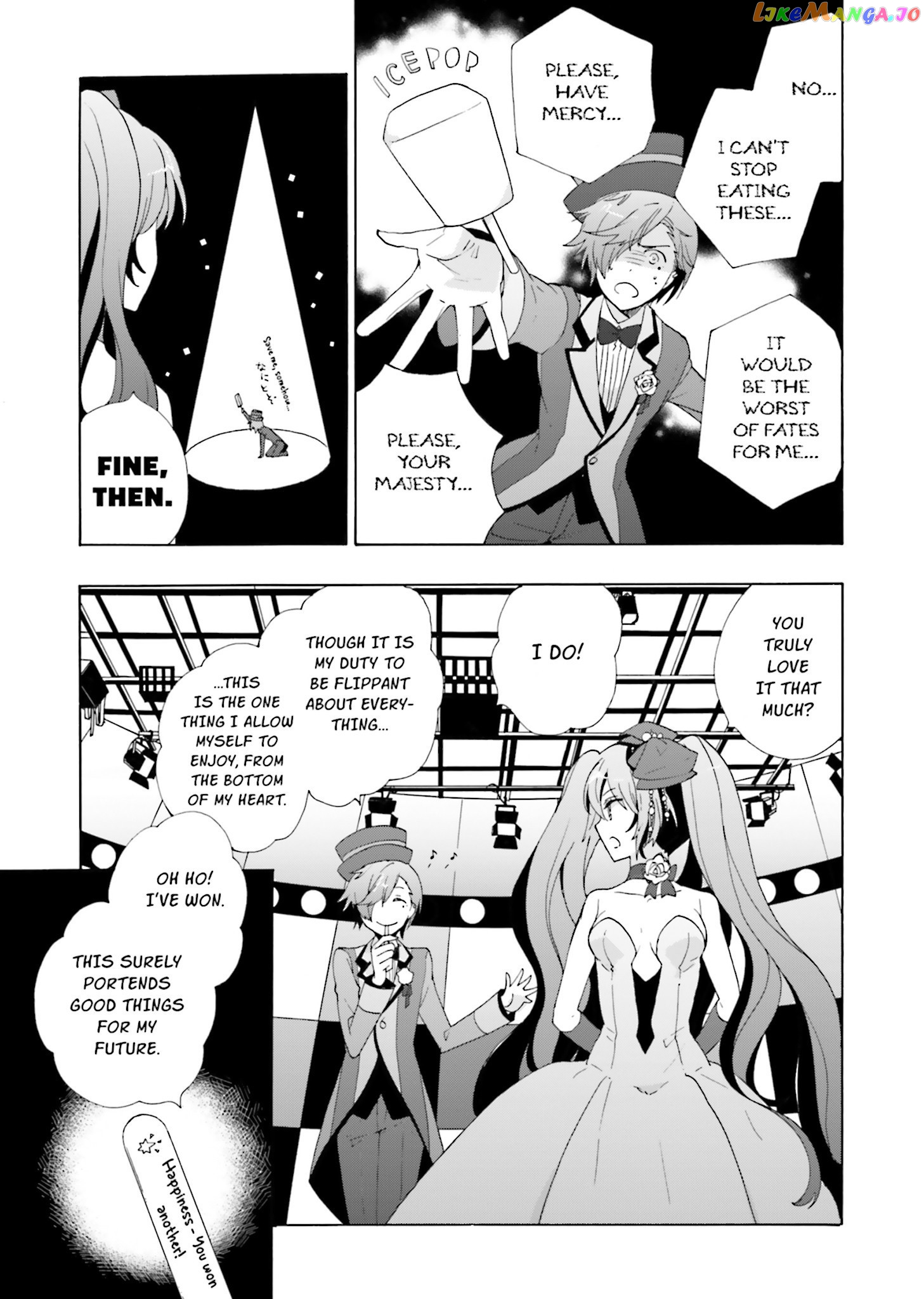 This is the Happiness and Peace of Mind Committee. chapter 2 - page 35