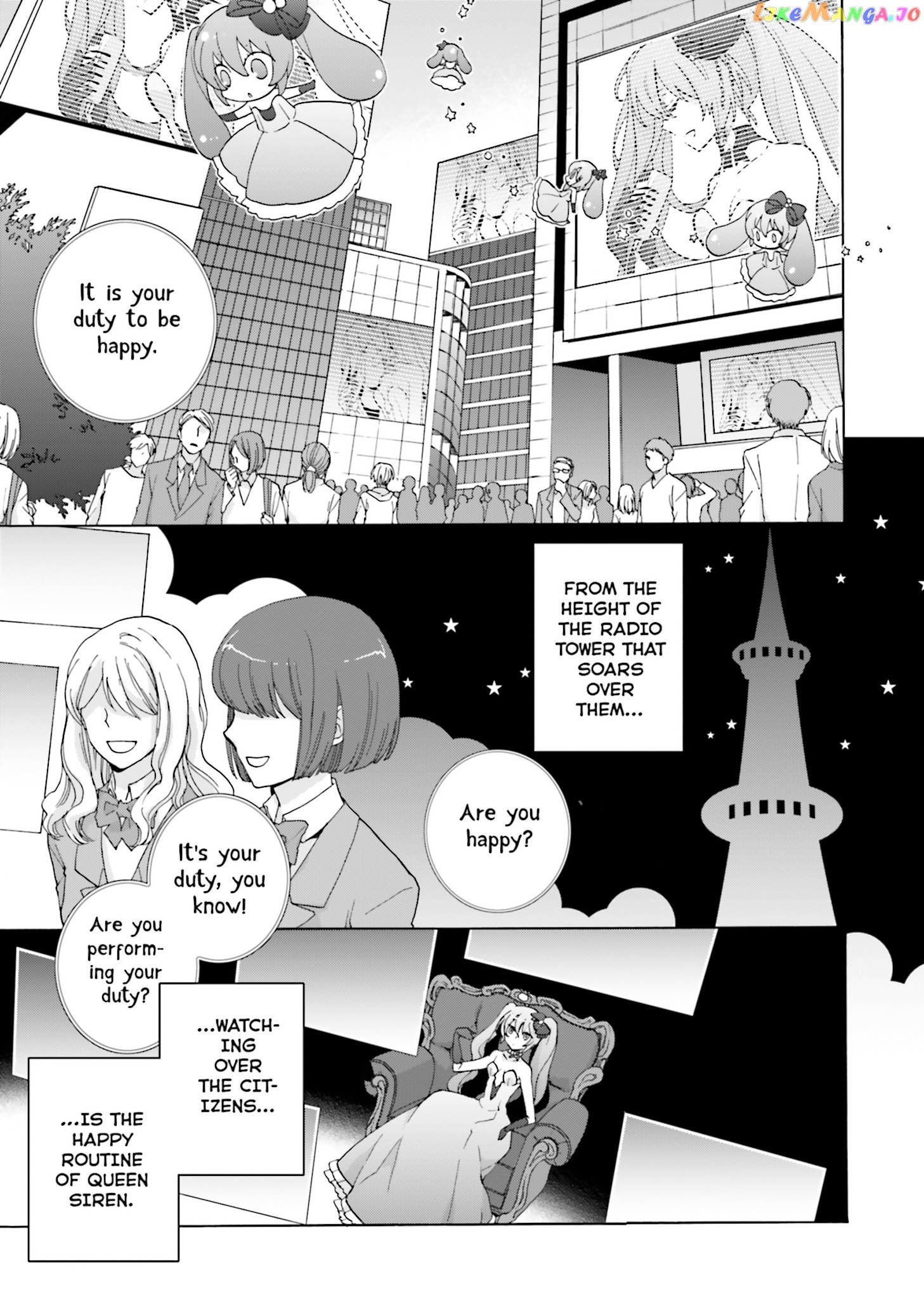 This is the Happiness and Peace of Mind Committee. chapter 2 - page 5