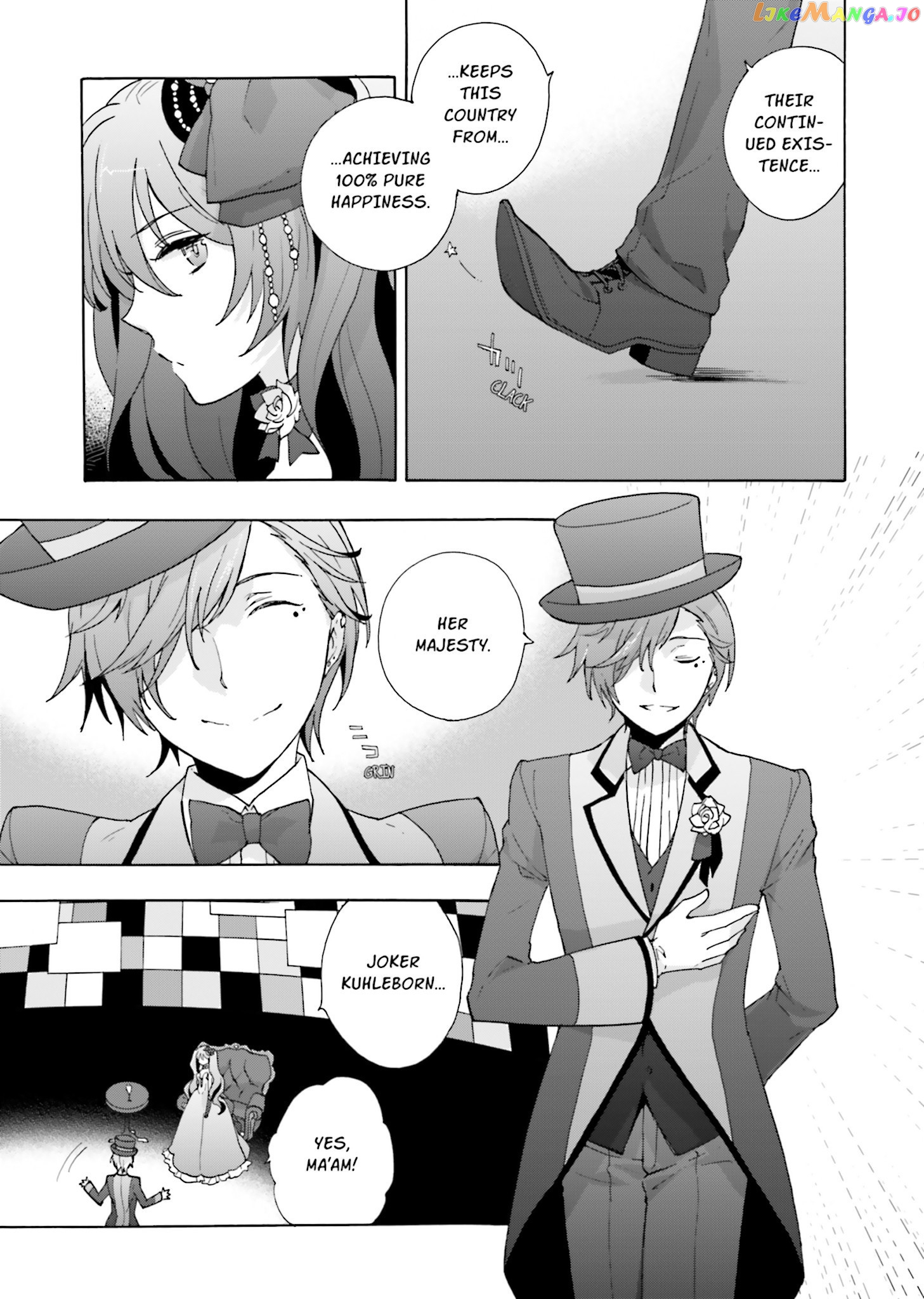 This is the Happiness and Peace of Mind Committee. chapter 2 - page 7