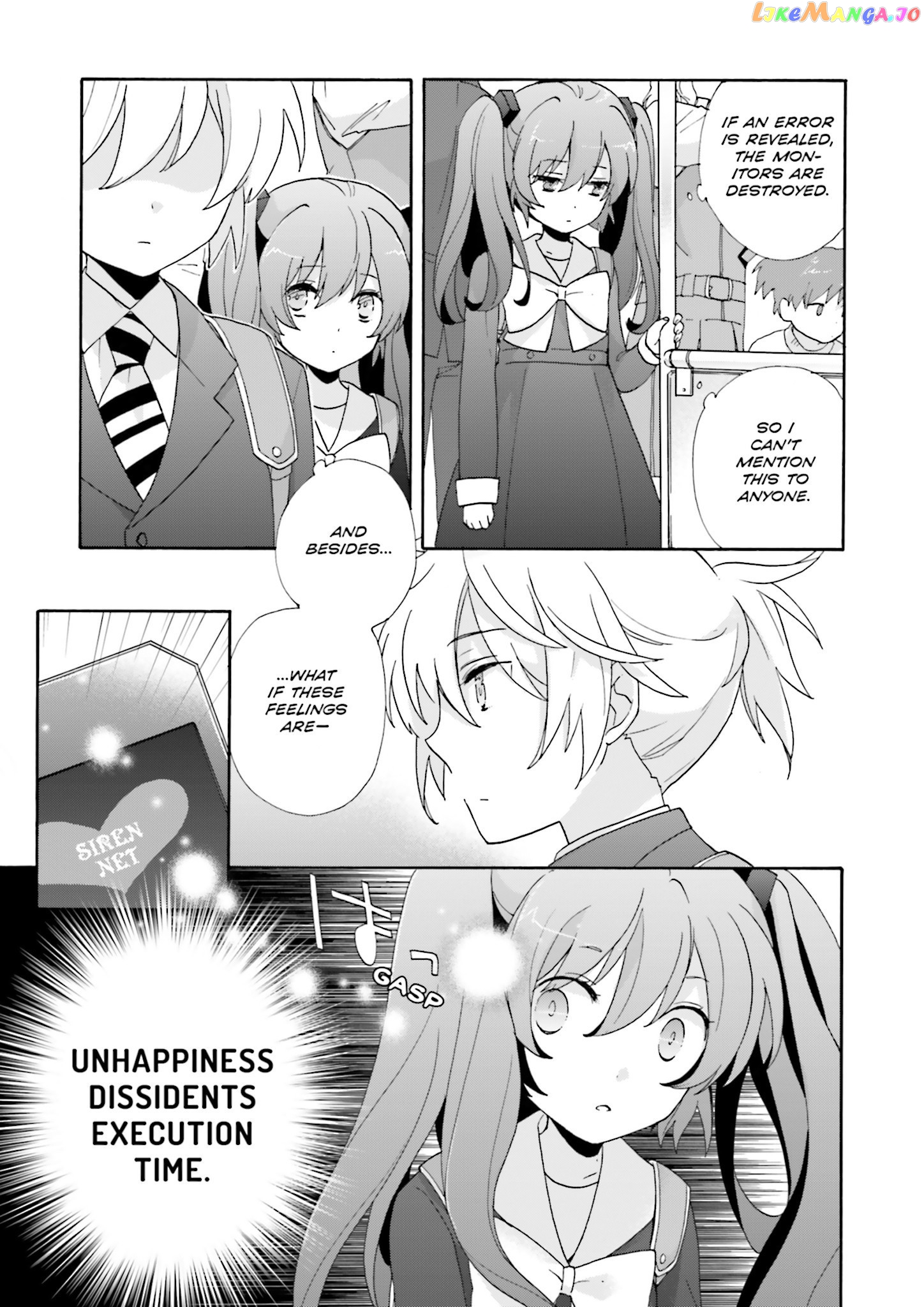 This is the Happiness and Peace of Mind Committee. chapter 3 - page 17