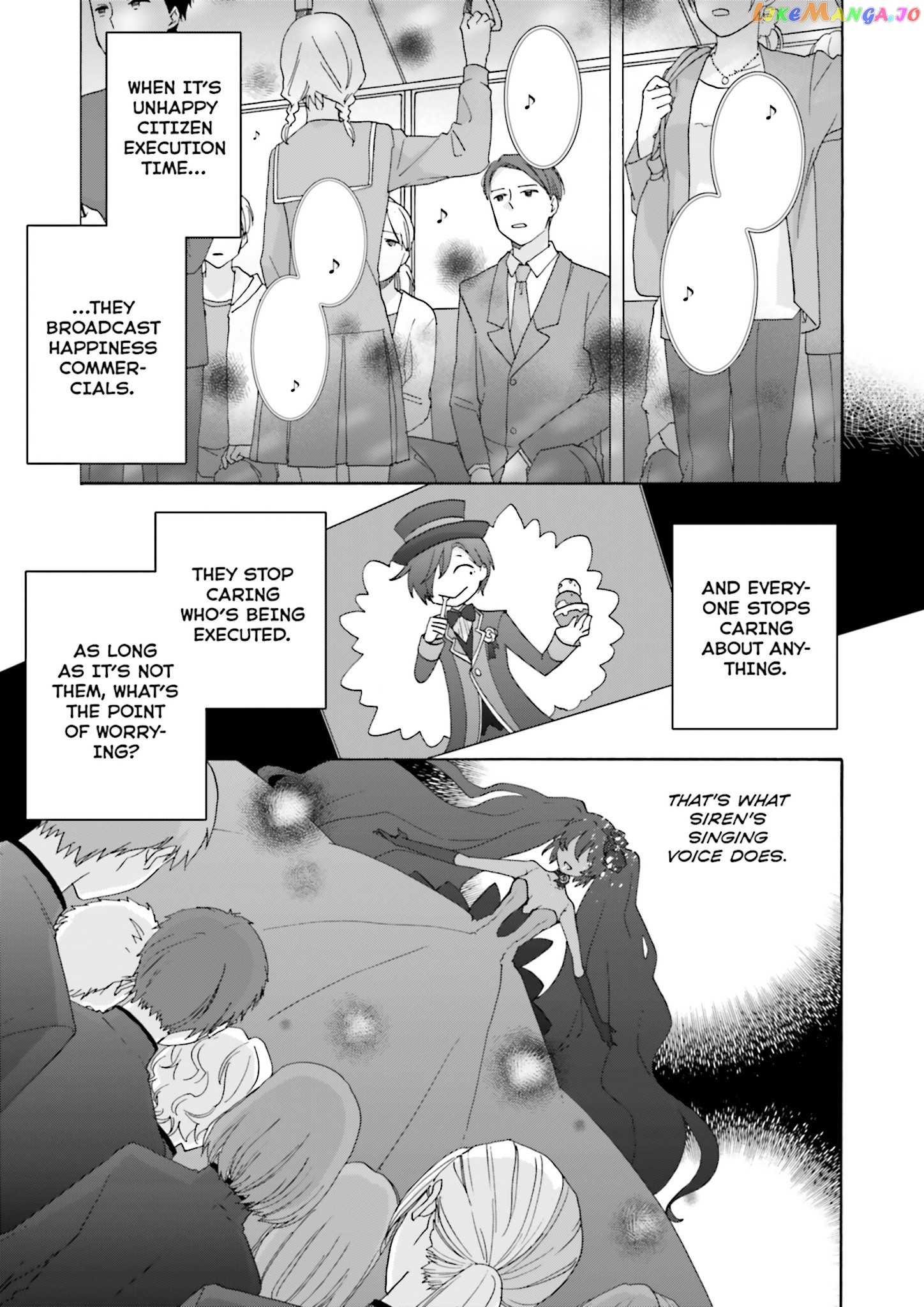 This is the Happiness and Peace of Mind Committee. chapter 3 - page 19
