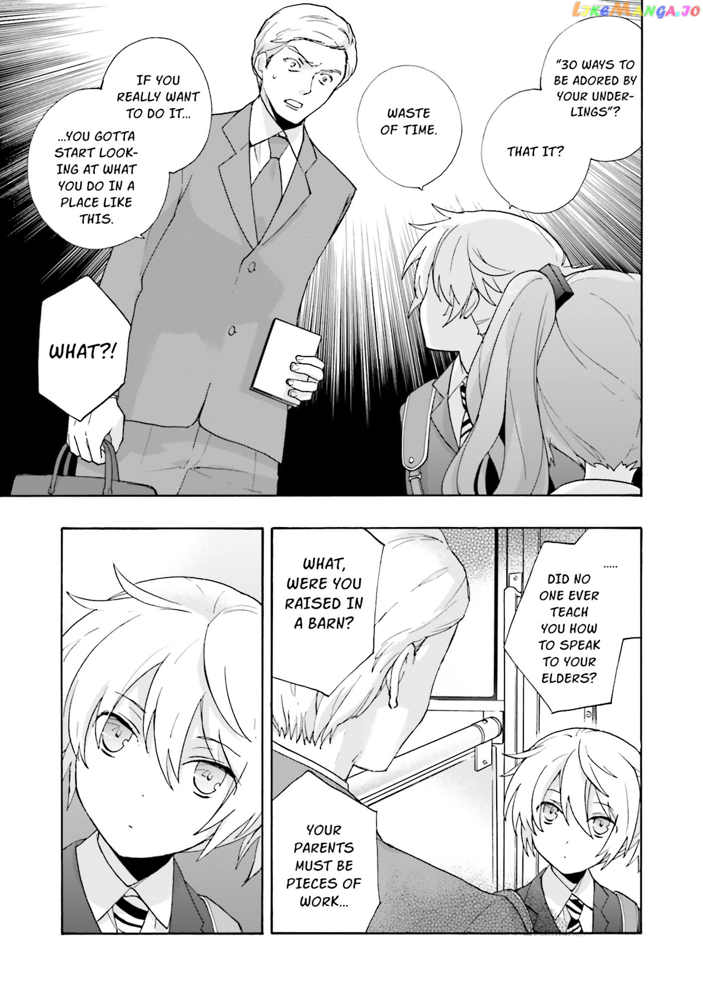 This is the Happiness and Peace of Mind Committee. chapter 3 - page 7