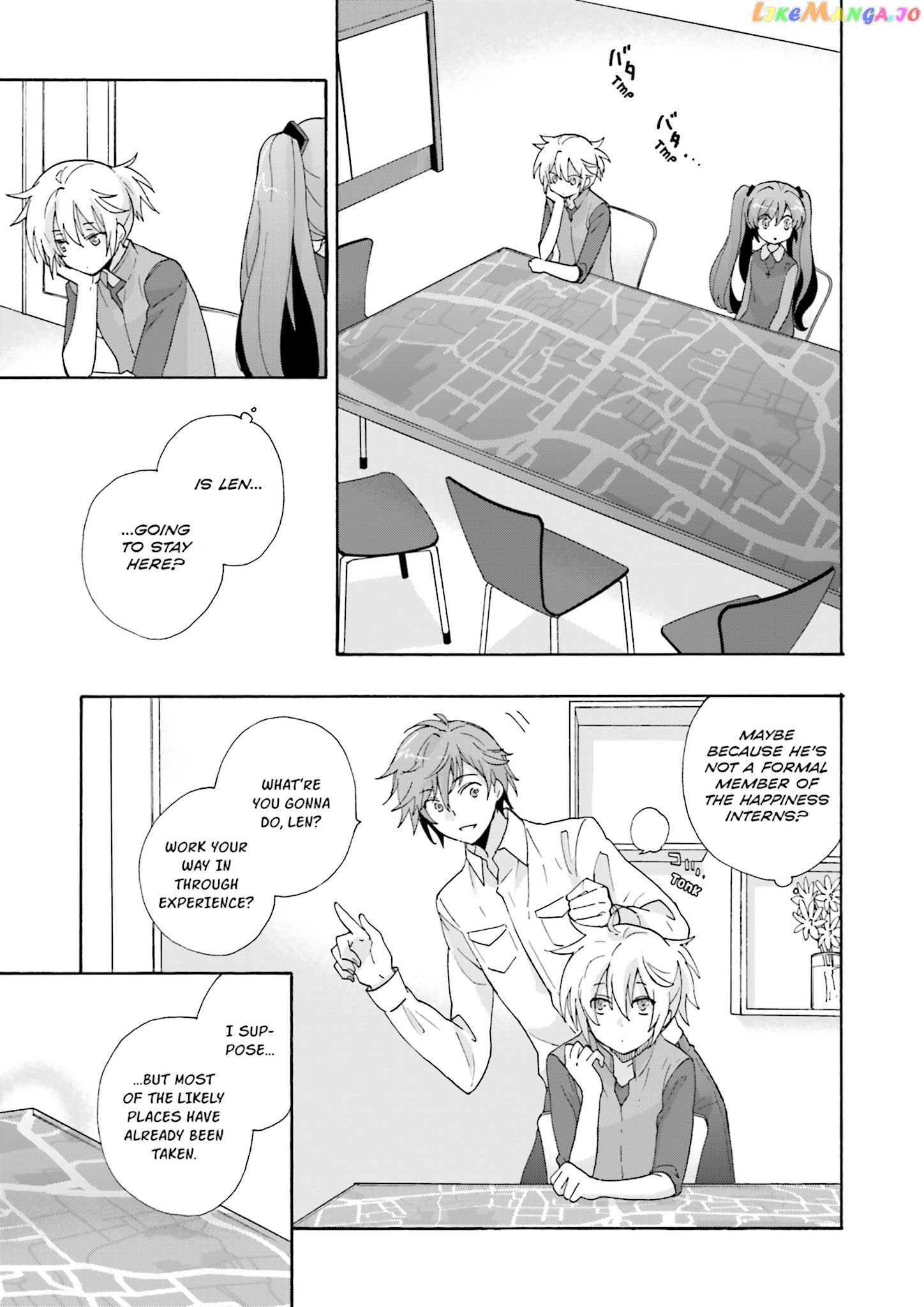 This is the Happiness and Peace of Mind Committee. chapter 4 - page 27