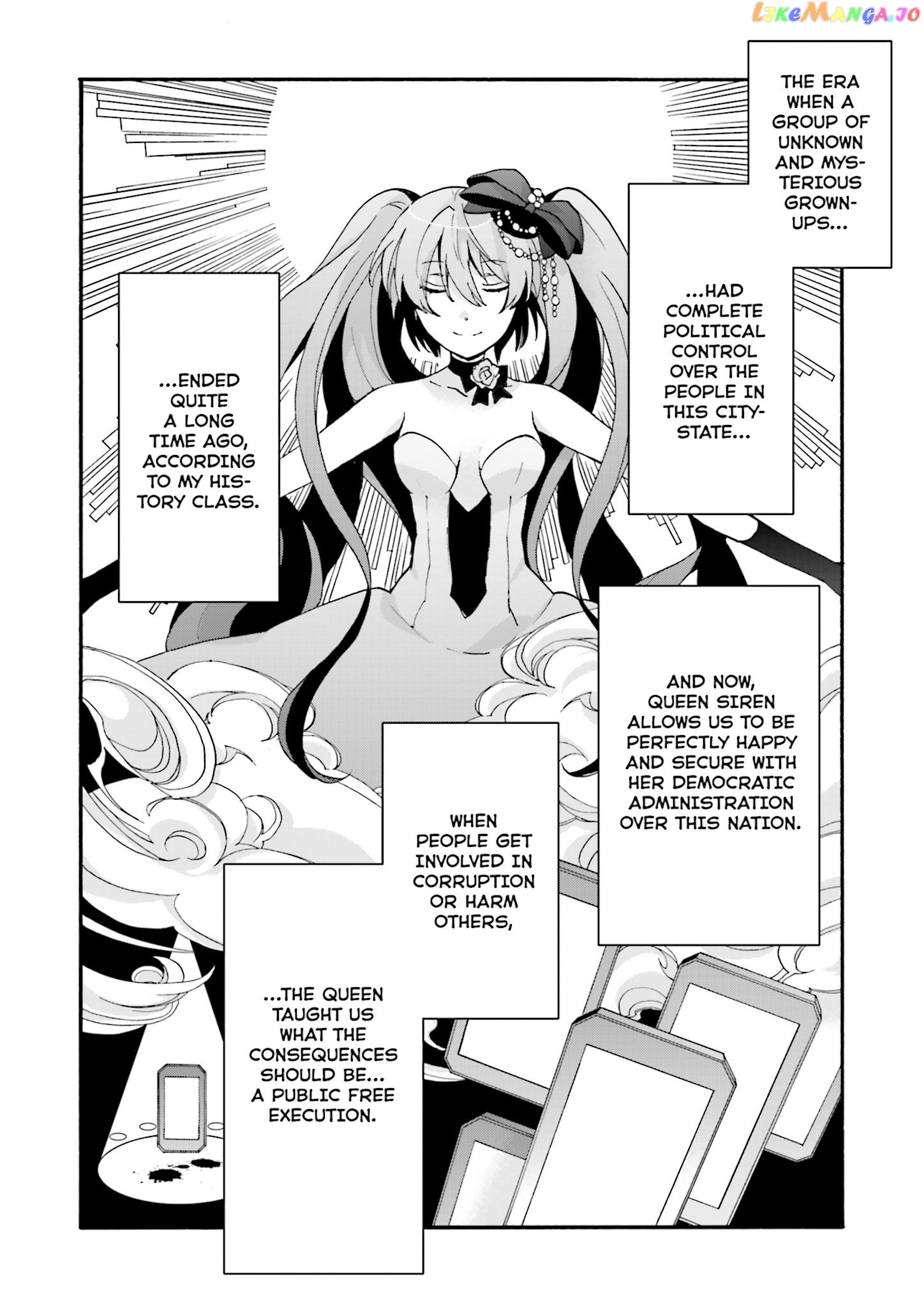 This is the Happiness and Peace of Mind Committee. chapter 5 - page 14