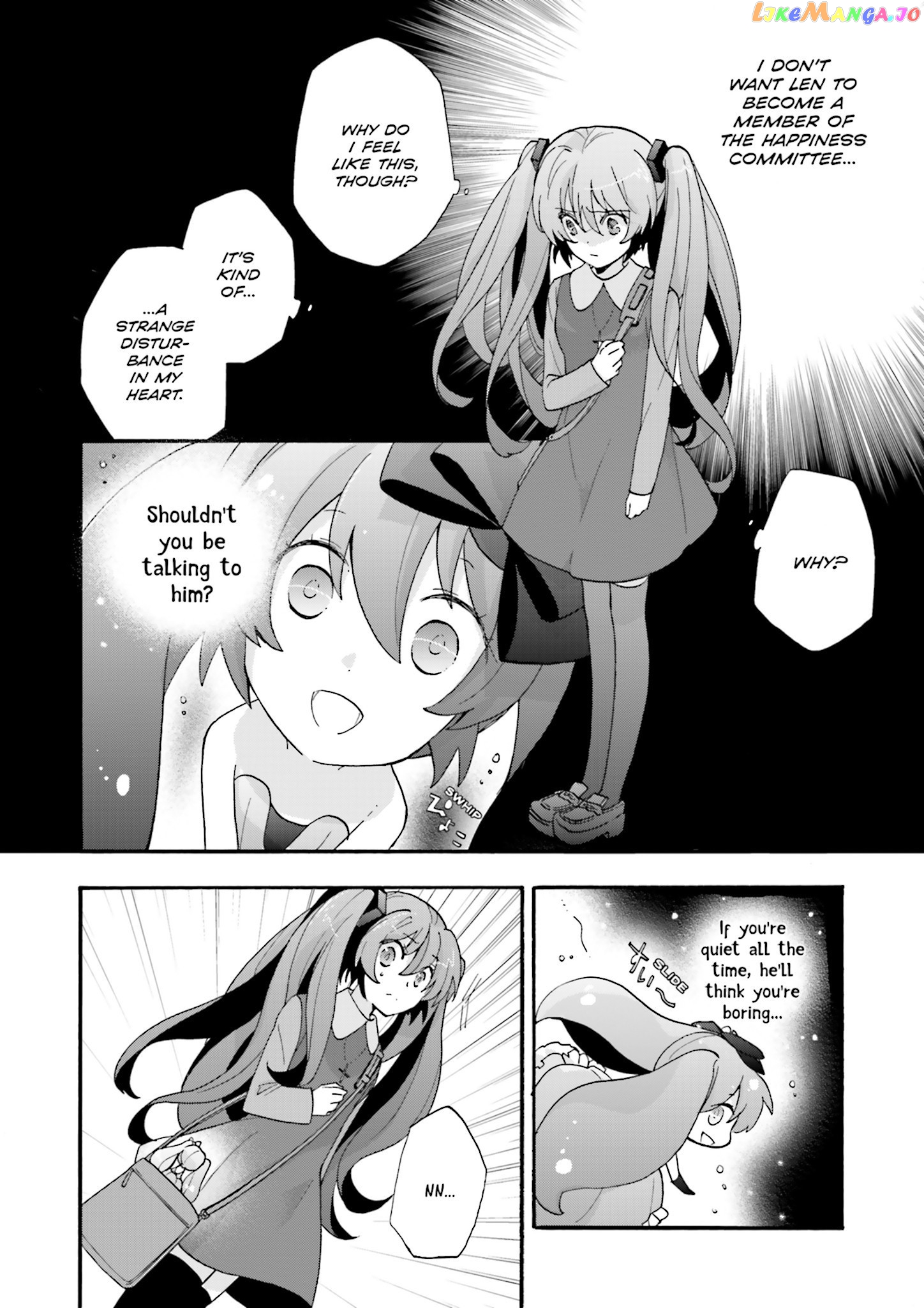 This is the Happiness and Peace of Mind Committee. chapter 5 - page 16