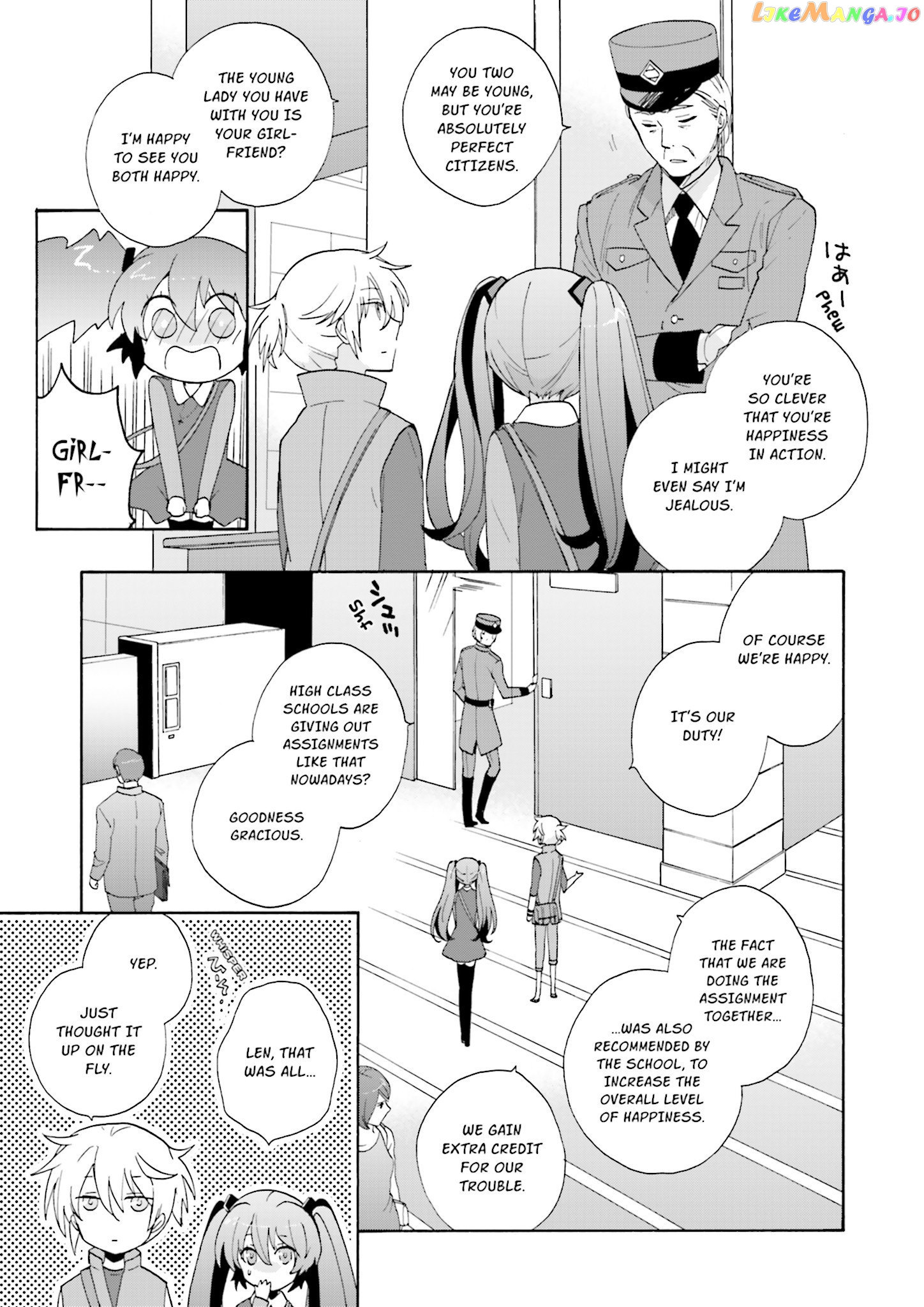 This is the Happiness and Peace of Mind Committee. chapter 5 - page 27