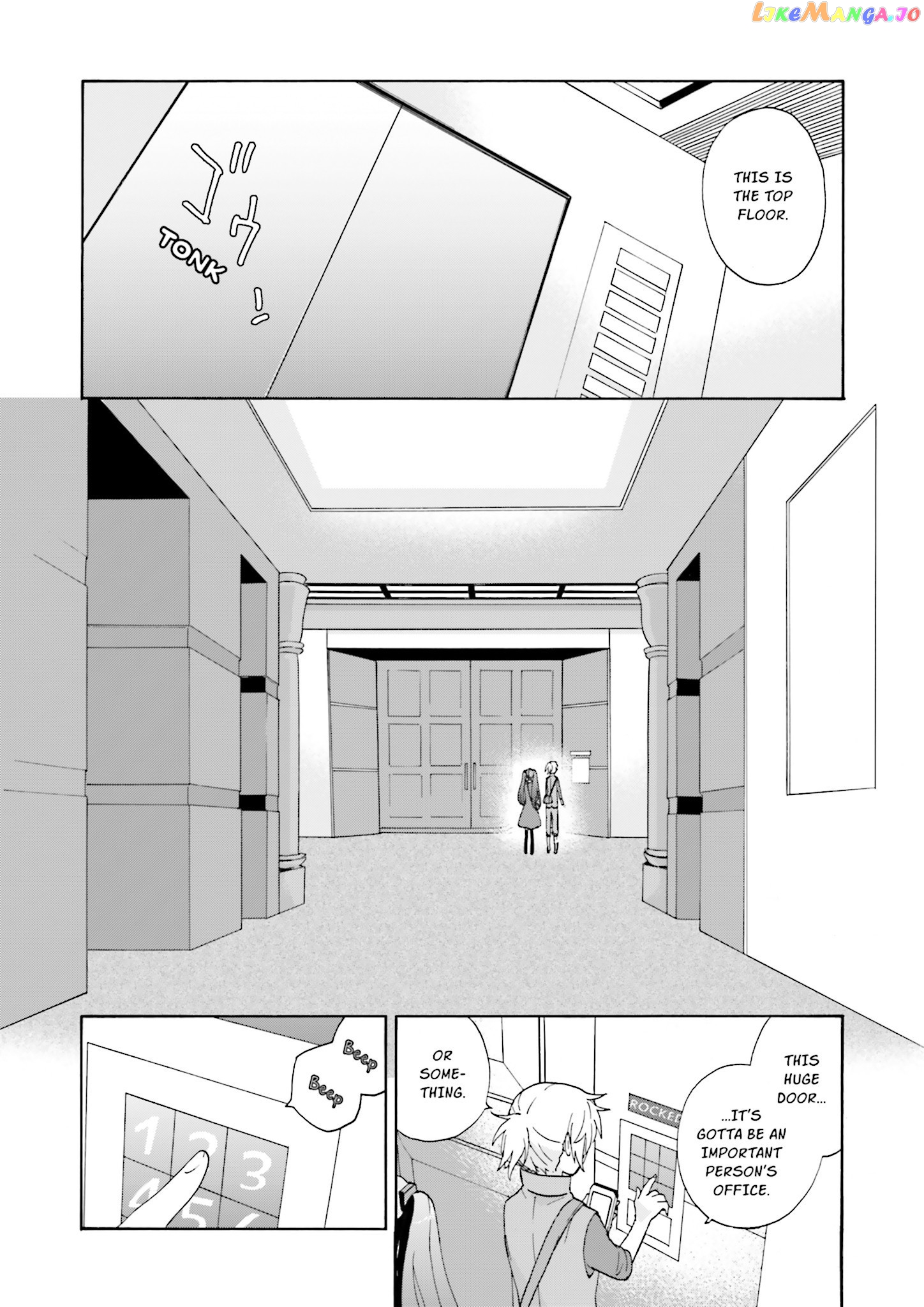 This is the Happiness and Peace of Mind Committee. chapter 6 - page 18