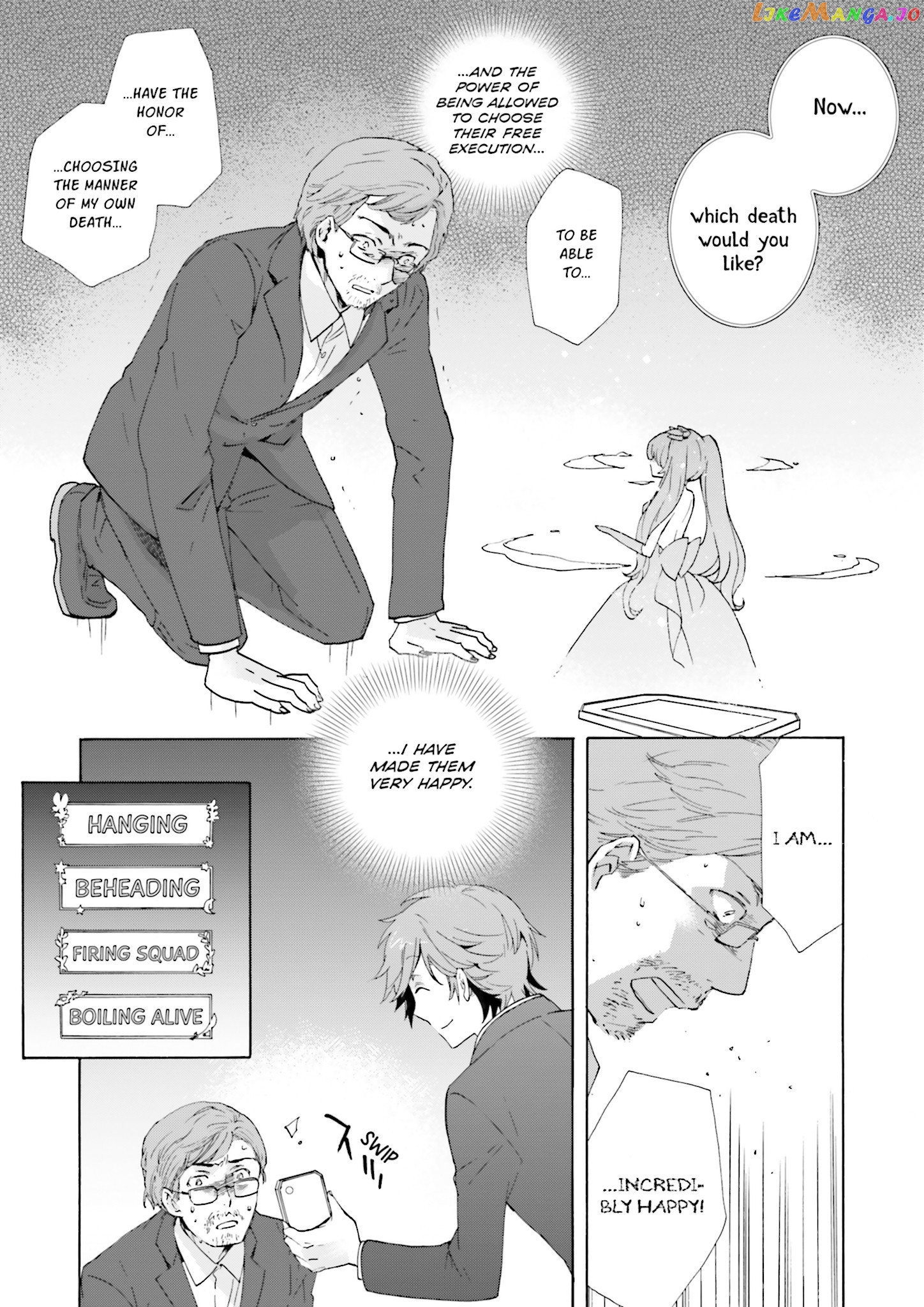 This is the Happiness and Peace of Mind Committee. chapter 8 - page 13
