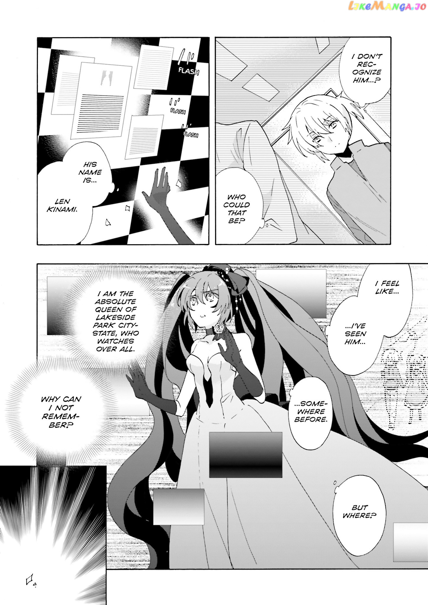 This is the Happiness and Peace of Mind Committee. chapter 8 - page 18
