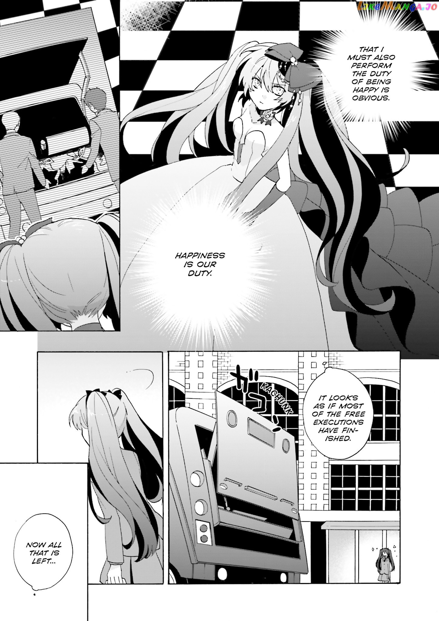This is the Happiness and Peace of Mind Committee. chapter 8 - page 21