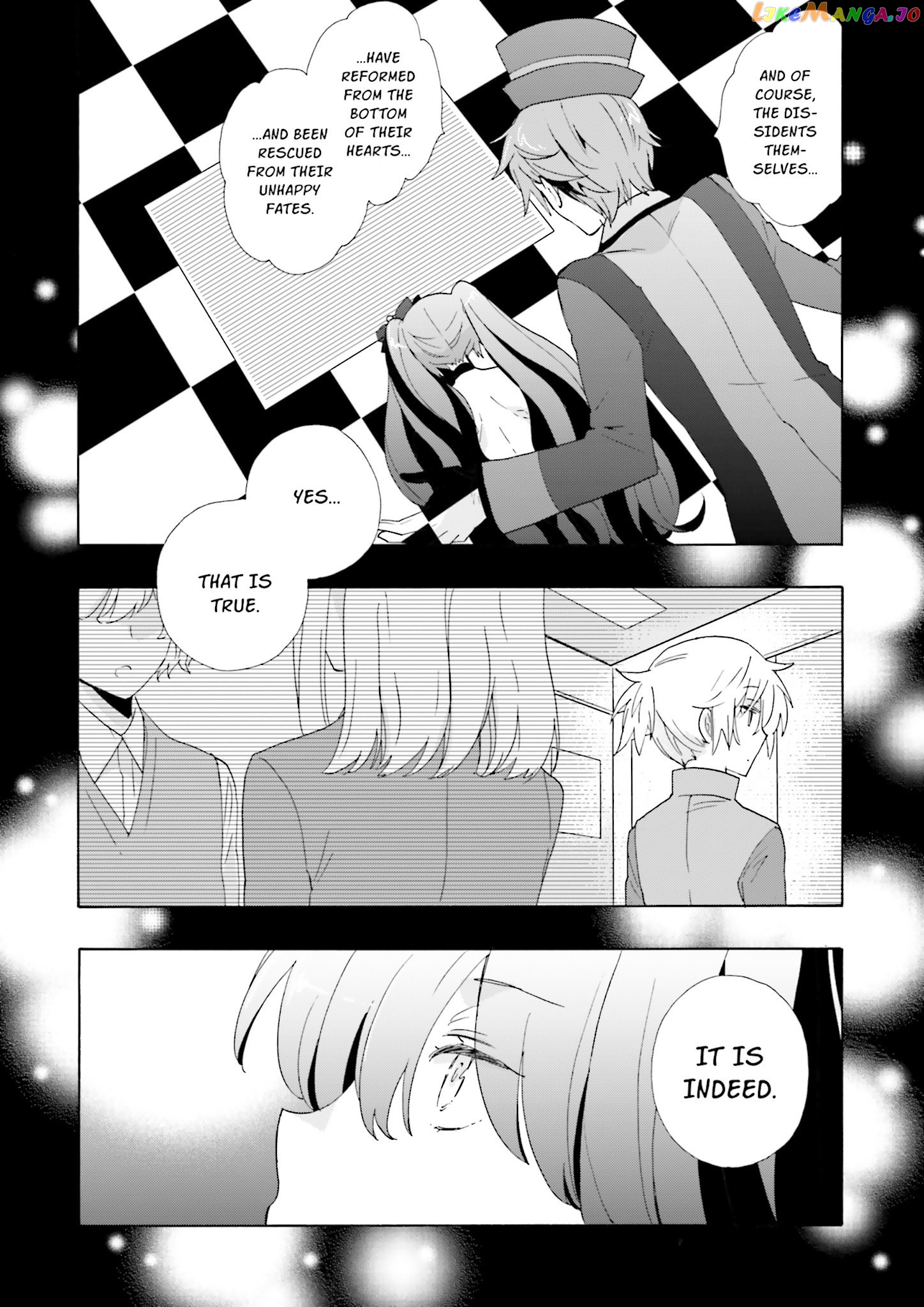This is the Happiness and Peace of Mind Committee. chapter 8 - page 28