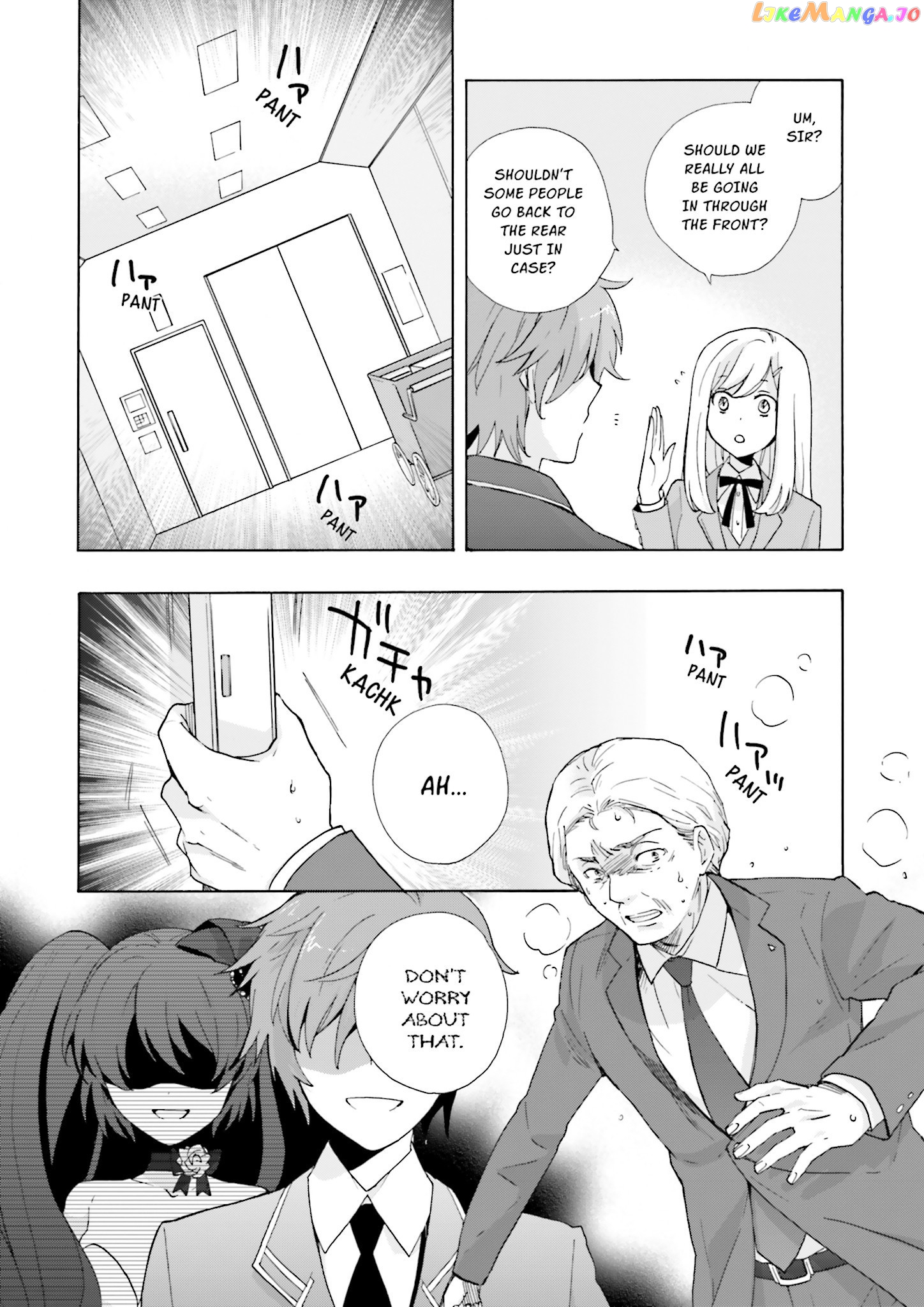 This is the Happiness and Peace of Mind Committee. chapter 8 - page 6