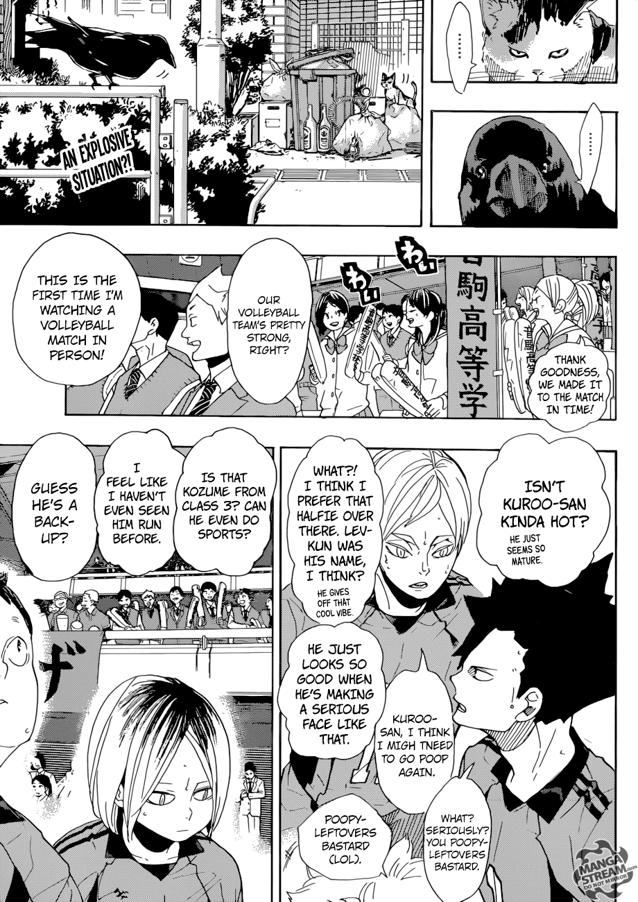 Haikyuu!! - Manga chapter 294 - page 3