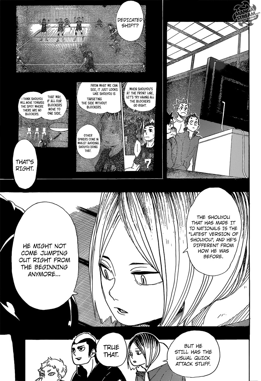Haikyuu!! - Manga chapter 295 - page 10