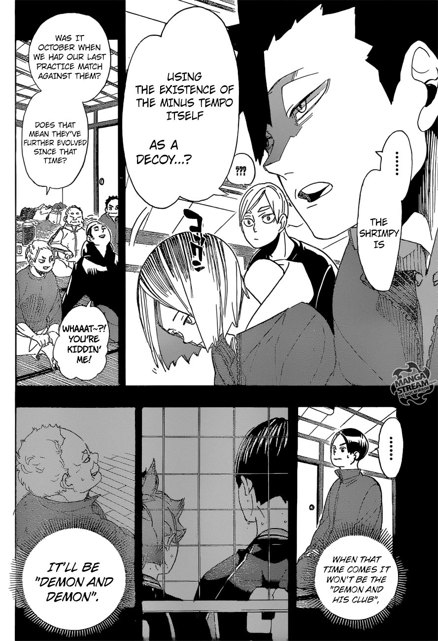 Haikyuu!! - Manga chapter 295 - page 11