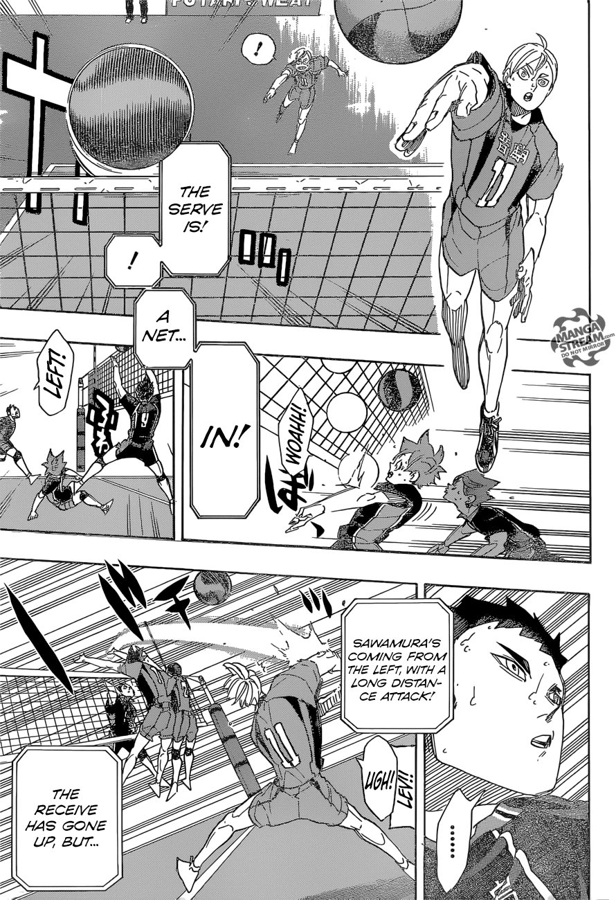 Haikyuu!! - Manga chapter 295 - page 12