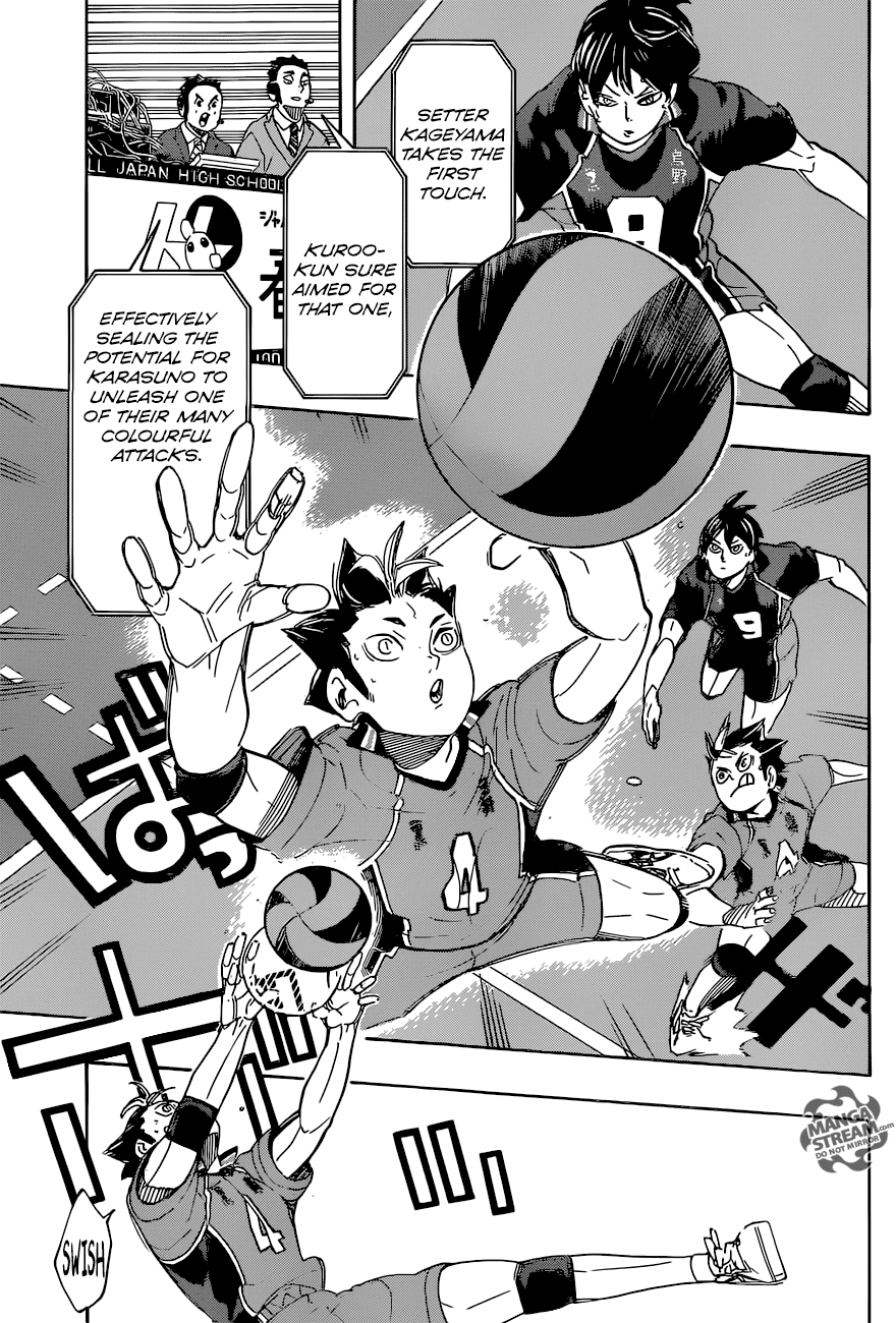 Haikyuu!! - Manga chapter 295 - page 14