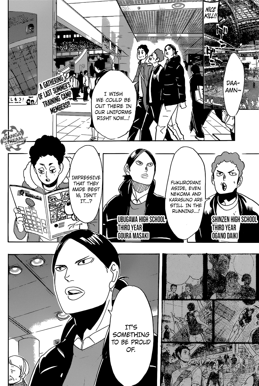 Haikyuu!! - Manga chapter 295 - page 3