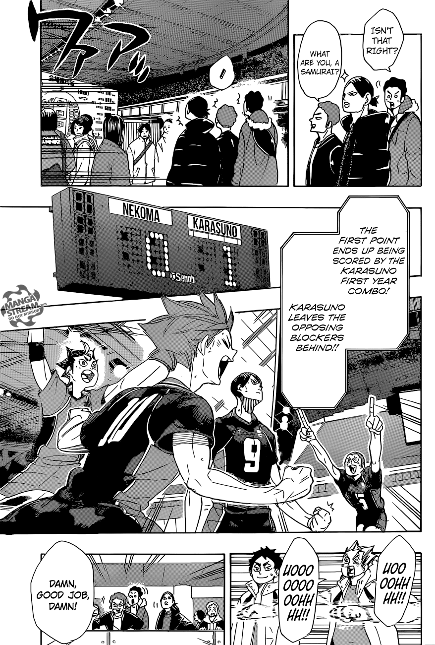 Haikyuu!! - Manga chapter 295 - page 4