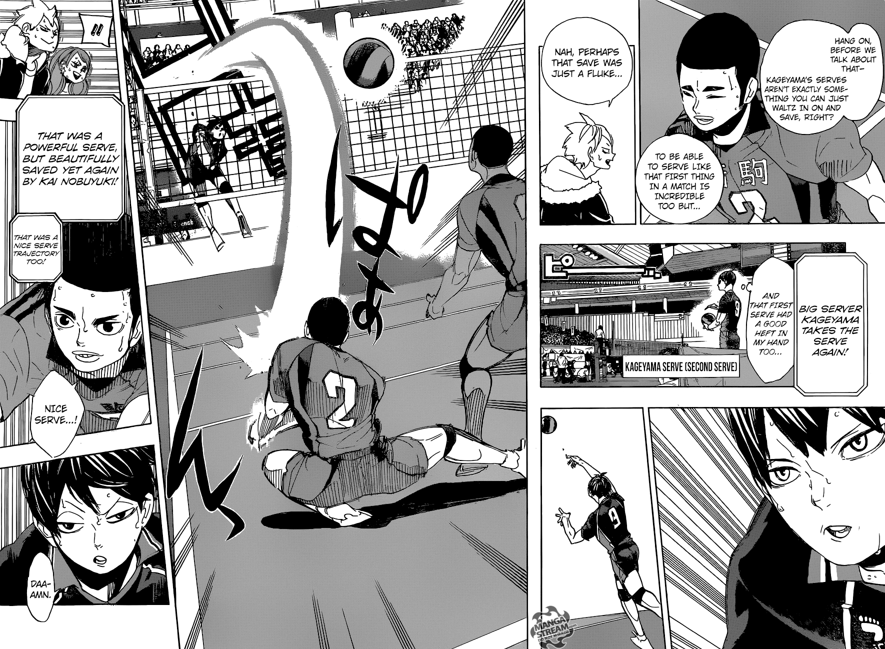 Haikyuu!! - Manga chapter 295 - page 7