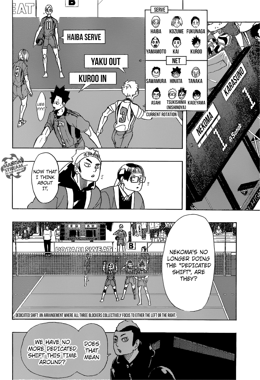 Haikyuu!! - Manga chapter 295 - page 9