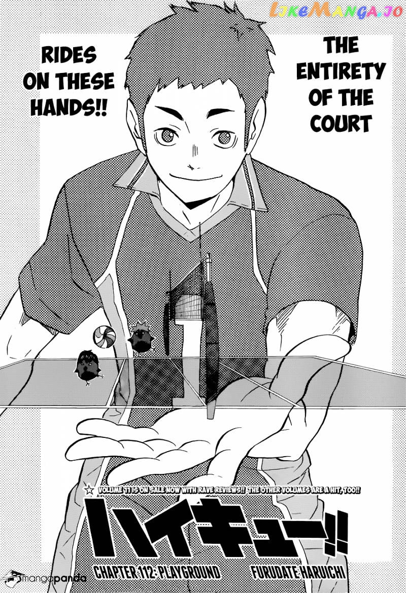 Haikyuu!! - Manga chapter 112 - page 2
