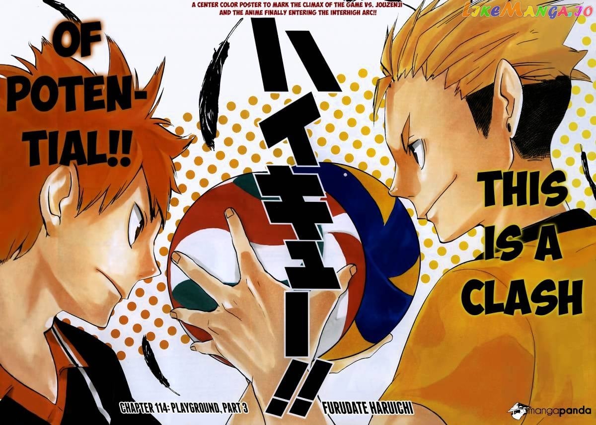 Haikyuu!! - Manga chapter 114 - page 2