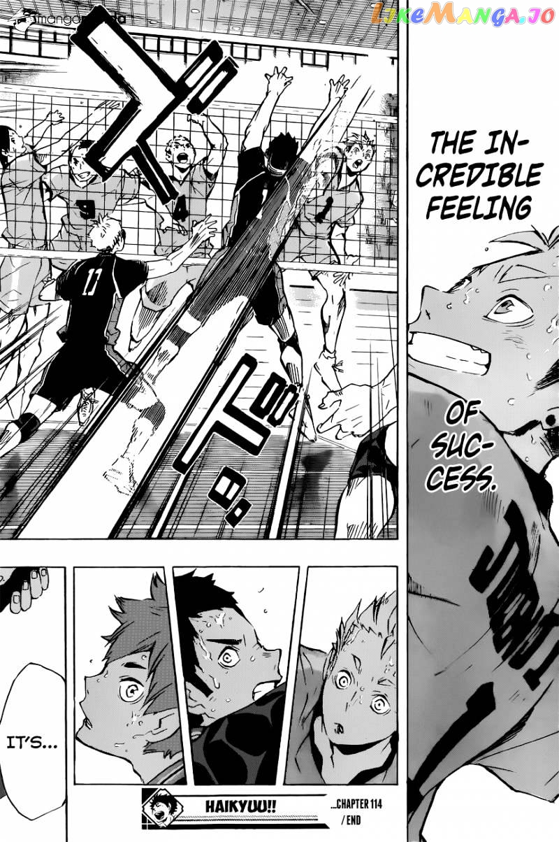 Haikyuu!! - Manga chapter 114 - page 20